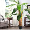 Large Artificial Palm Tree in Pot Green Tropical Plant Outdoor Home Office Decor