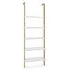 5 Tiers Ladder Shelf Wall Mounted Display Shelf Stand Home Storage Shelving Unit