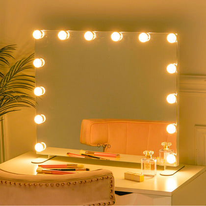 14 Bulb LED Hollywood Makeup Mirror Dressing Mirrors LED Make-Up Mirrors