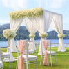 10FTx10FT DIY Wedding Backdrop Stand Flower Display Frame Background Arch Canopy