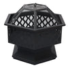 BBQ Grill Bowl Firepit Stove Heater Fire Pit Brazier Barbecue Grill Outdoor