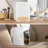 10L Mini Fridge with LED Mirror Portable Cooler Warmer Food Drinks Skincare Car