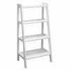 Ladder Shelf Wooden 4 Tier Storage Unit Display Standing Bathroom Shelf