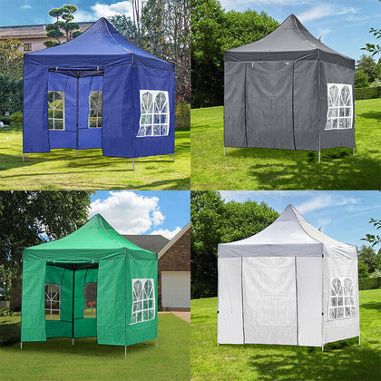 2x2/3x3m Pop-up Gazebo 420D Oxford Marquee Canopy Outdoor Patio Party Tent HQ