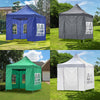 2x2/3x3m Pop-up Gazebo 420D Oxford Marquee Canopy Outdoor Patio Party Tent HQ