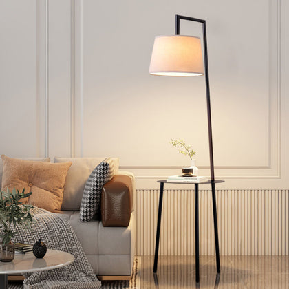 Modern Tall LED Floor Lamp Reading Standing Lounge Light Sofa Side Coffee Table