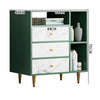 Bedside Table Cabinet Side Nightstand Storage Chest of Drawers Bedroom Furniture