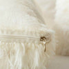 4x FAUX FUR CUSHION COVER MONGOLIAN WARM SOFT FURRY PILLOW SOFA CUSHION COVER