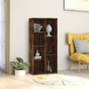 Book Cabinet Highboard Book Rack Stand Engineered Wood Multi Colours