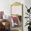 Chic Phoenix Window Garden Décor Mirror Wall Mounted Outdoor Home Hallway Decor