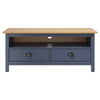 vidaXL TV Cabinet Hill Solid Pine Wood Stable and robust Large storage space