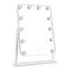 Hollywood Make-up Table Mirror Vanity 12 Lights LED Mirror Dimmable 3 Color Mode