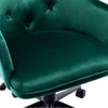 EMILE VELVET SWIVEL DESK STUDY HOME OFFICE COMPUTER CHAIR LIVINGROOM ARMCHAIR