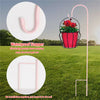 8x Border Garden Shepherds Crook Hooks for Bird Feeders & Lanterns 3 Colors 90cm