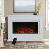 Modern Free Stand Fire Fireplace Widescreen Electric LED Fire Flame Inset Heater