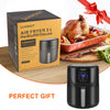 5L Air Fryer w/ Timer Low Fat Healthy Cooker Oven Oil Free Frying Kitchen 1400W