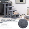 4-Step Pet Stairs for Cats and Dogs Carpeted Cat Scratching Post Pet Ramp