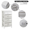 Chest of Drawers Storage Shelf with Basket for Bedroom Living Room Bathroom UK
