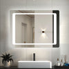 Bathroom Mirrors with Led lighted, Anti-fog, Illuminated Vanity Mirror, IP44