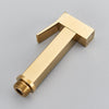 Gold Shower Bidet Handheld Bidet Spray Kit Sprayer Brass Mixer Valve Bathroom