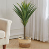 Sisal Large Artificial Potted Plants Home Office Indoor Garden Faux Plant Tree