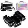 Extra Large Vanity Train Case Beauty Box Make up Jewelry Cosmetic Storage Box