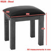 Rustic Oak Double Pedestal Dressing Table Mirror and Stool Set- RS20-RS29-RS34
