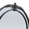 Retro Wall Mount Mirror Metal Frame Hallway Makeup Mirror Bedroom Dressing Decor
