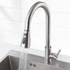 360° Kitchen Sink Mixer Taps Pull Out Spout Spray Single Lever Modern Mono Tap