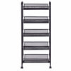 5 Tiers Shelf Salon Beauty Trolley Spa Storage Rolling Cart for Kitchen Bathroom