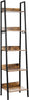 Ladder Shelf Bookcase 5 Tier Display Storage Shelving Unit Stand