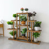 Large Flower Plant Stand Pot Shelf High & Low Ladder Garden Rack Holder Storage