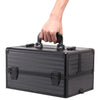 BLACK Makeup Beauty Case Vanity Trolle Cosmetic Box Nail Hairdressing Storage