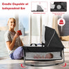 4 in 1 Baby Crib Bassinet Bed Infant Changing Table Foldable Toddler Playpen