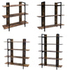 3 4 5 Tier Wooden Bookcase Bookshelf Storage Shelves Display Stand Shelving Unit