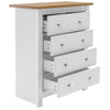 Chest of Drawers Bedside Cabinet Storage Wooden Modern Bedroom Furniture Home