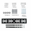 TV WALL BRACKET MOUNT SLIM FOR 26 30 32 40 42 50 63 INCH FLAT 3D LCD LED PLASMA