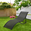 2pcs Recliner Chair In Outdoor Sun Lounger Balcony Garden Patio Furniture Rest