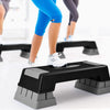 Aerobic Exercise Step Deck Height Adjustable Fitness Stepper Exercise Platform