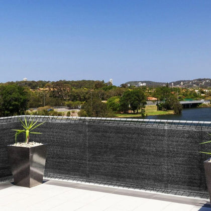 Privacy Garden Screen Fence Cover Net Panel Balcony UV Protection Shade