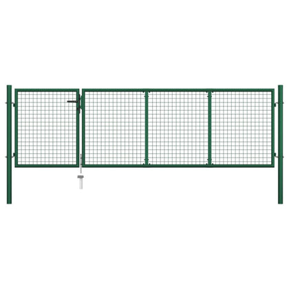 Garden Gate Steel 350x100 Green R5G8