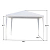 UK 3x3M Outdoor Gazebo Waterproof Marquee Canopy Garden Patio Wedding Party Tent
