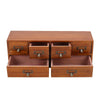 Retro Mini Chest of Drawers Cabinet Table Top Wooden Jewellery Box Trinkets Case
