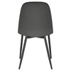 2/4/6x Velvet Dining Chairs with Backrest Upholstered Kitchen Chairs Restaurant