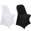 10PCS Folding Stretch SPANDEX Chair Cover Wedding Banquet Reception Decorations