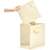 Foldable Canvas Storage Collapsible Folding Box Fabric Cubes Kids Toys
