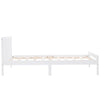 Merax Single Bed 3ft Solid Wooden Bed Frame Bedroom Furniture Adults/Kids 90x190