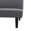 Convertible Sofa Bed Fabric Upholstered 3 Seater Couch Settee Reclining Sleeper
