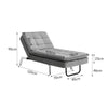 Convertible Velvet Futon Recliner Folding Sofa Bed Couch Padded Sleeper Chair UK