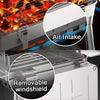 Smoker Barbecue Grills Outdoor Portable BBQ Charcoal Grill Suitable for 8 People